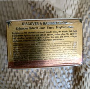 Pilgrim 24K Gold Facial Mask