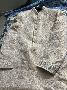 Tasva Designer Brocade Sherwani With Embroidery