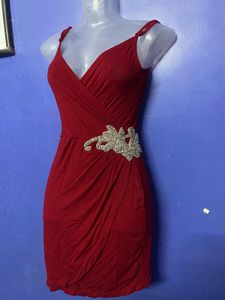 Maroon Party Wear One Piece