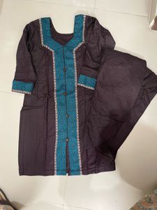 Ethnic Pashmina Salwar Suit Set