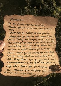 Aesthetic Vintage Letter