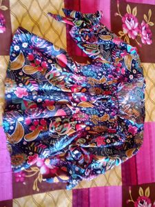 A Beautiful Printed Floral Top