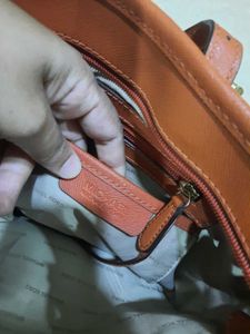 Michael Kors Orange Tote Bag