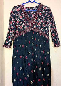 Trendy Habbu Beautifully Printed Anarkali