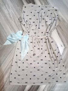 30/- Discount GRey Mini Dress 😍
