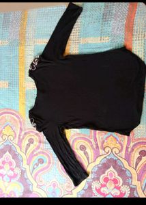 Black Long Sleeve Top