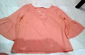 ( 100%Polyester) Stylish Top🧡