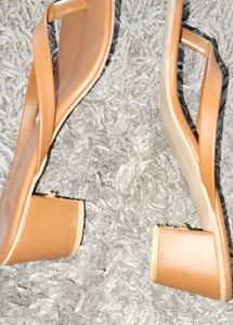 Brown Block Heels
