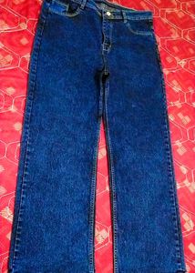 Dark Blue Denim Jeans