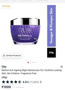 Olay Retinol24 Night Moisturizer