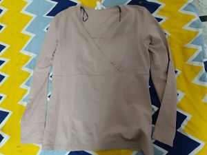 Stylish Nude Mauve Top