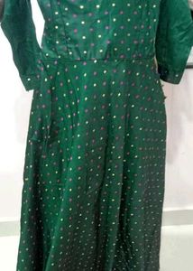 Elegant Green Ethnic Gown