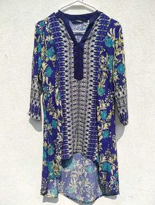 Floral Print Kurta
