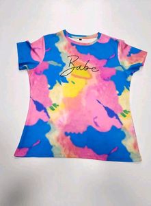 multi colour top