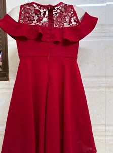 Hot Red Mini Dress For Girl&#39;s