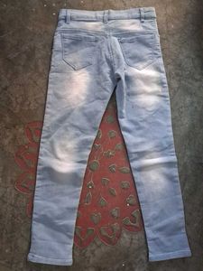 Light Wash Denim Jeans