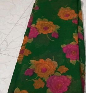 Poly Georgette Saree