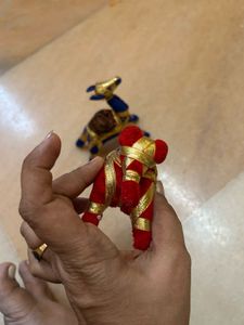 Vintage Miniature Stuffed Decorative Pieces