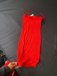 sexy red mini Bodycon