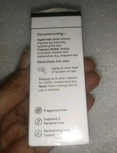 Hyaluronic Acid Lip Balm