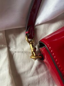 Coach Cherry Red Tabby Shoulder Bag