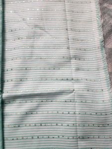 Sea Green Dress Material