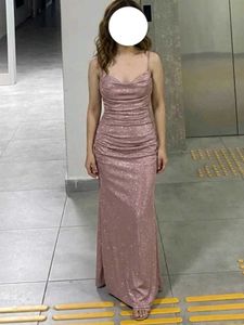 Shimmering Mauve Gown