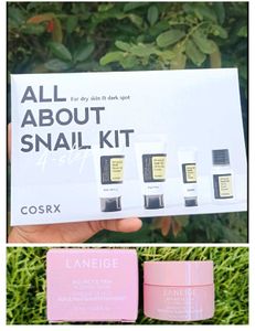 Cosrx All About Snail Kit And Laneige Mask