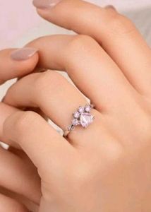 Cute Paw Print Ring