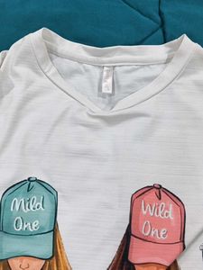Girls Over Size T- Shirt