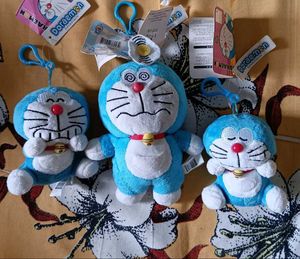 Authentic Doraemon Plush Keychain