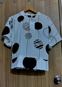 Balloon Print Top