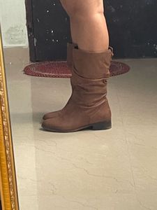 Brown Leather Boots