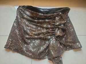 Zara Sequin Mini Skort