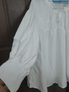 White Peasant Blouse