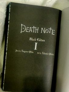 Death Note Black Edition Vol. 1