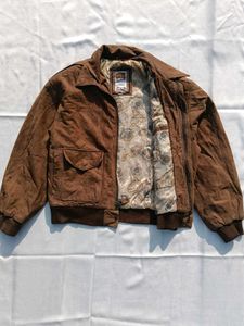 Vintage Brown Suede Jacket