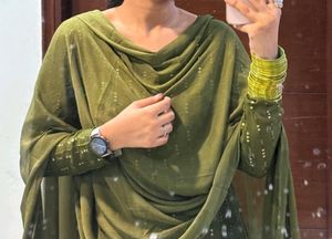 Heavy Sharara Set With Sequence Work Kurti