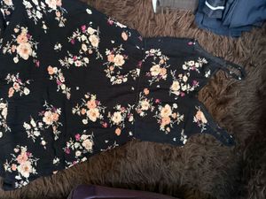 Floral Print Party Dress