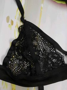 (1131)Black Lace Lingerie Set
