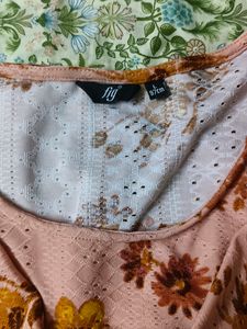 Tshirt With Flair Sleeve