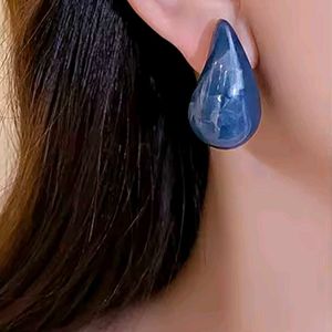 Statement Resin Drop Earings
