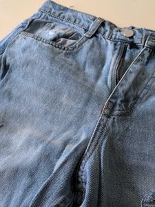 Ripped Light Wash Jeans