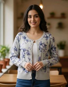 Floral Cardigan - Stylish & Comfortable