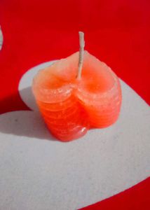 Sented Candle  Heart Shape