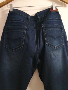 Dark Blue Denim Jeans