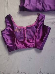 Elegant Purple Saree