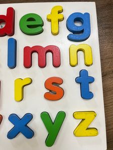 Selling Wooden Alphabets Learning Activity