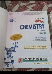 Modern&#39;s Abc Chemistry Part 2, Class 11, CBSE