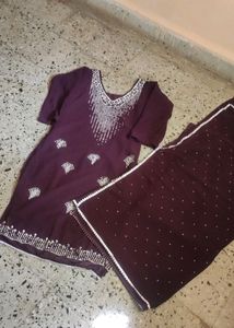 Dimond Stitch Suit Set